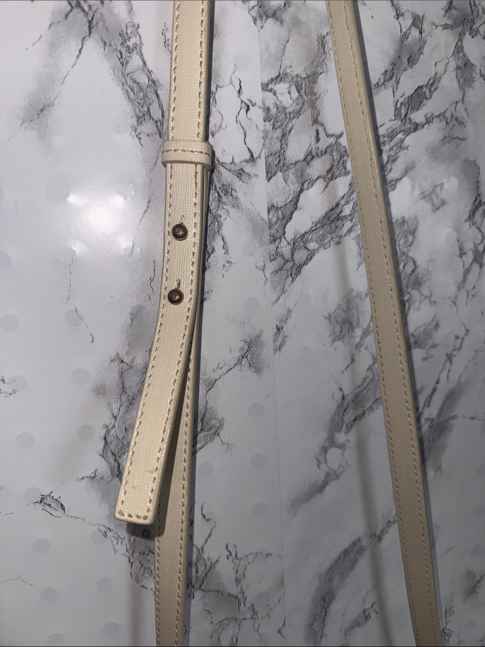 Versace Collection Mini Crossbody Cream - Picture 3 of 6